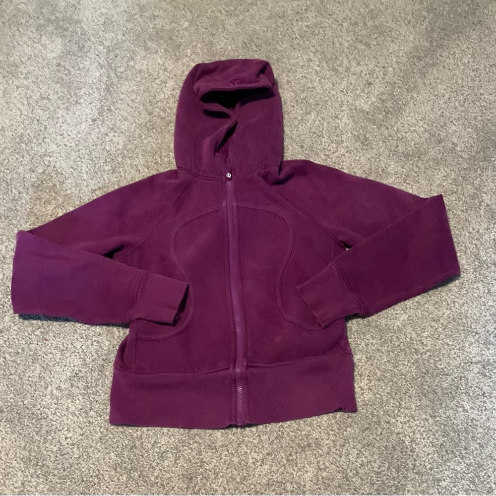 Purple Lululemon jacket size 4